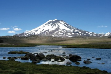 Laguna del Diamante, Volcán Maipo