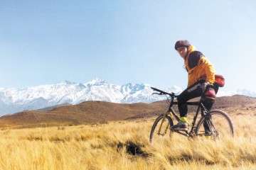 Mountain bike en el Valle de Uco