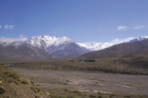 Orografía de Mendoza: Cordillera Principal