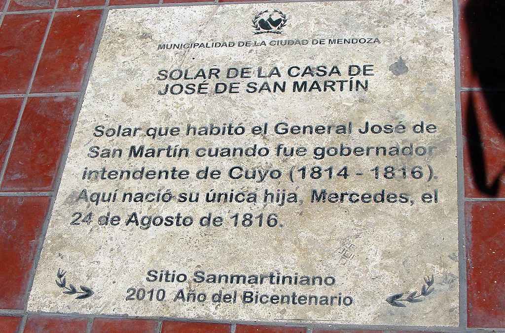 Casa del General San Martín en Mendoza