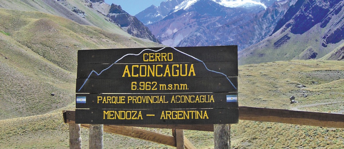 Acceso al Parque Provincial Aconcagua