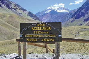 Acceso al Parque Provincial Aconcagua
