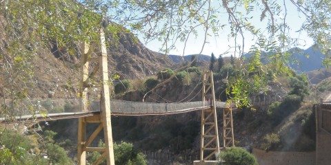 Puente colgante de Cacheuta