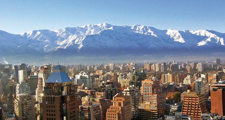 Panorámica de Santiago de Chile