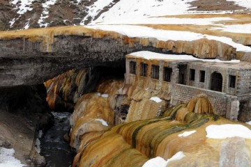 Invierno en Puente del Inca